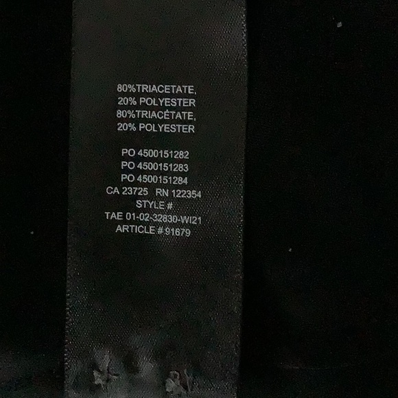 ARITZIA Babaton Industry Satin Shirt (Black) - Picture 8 of 13